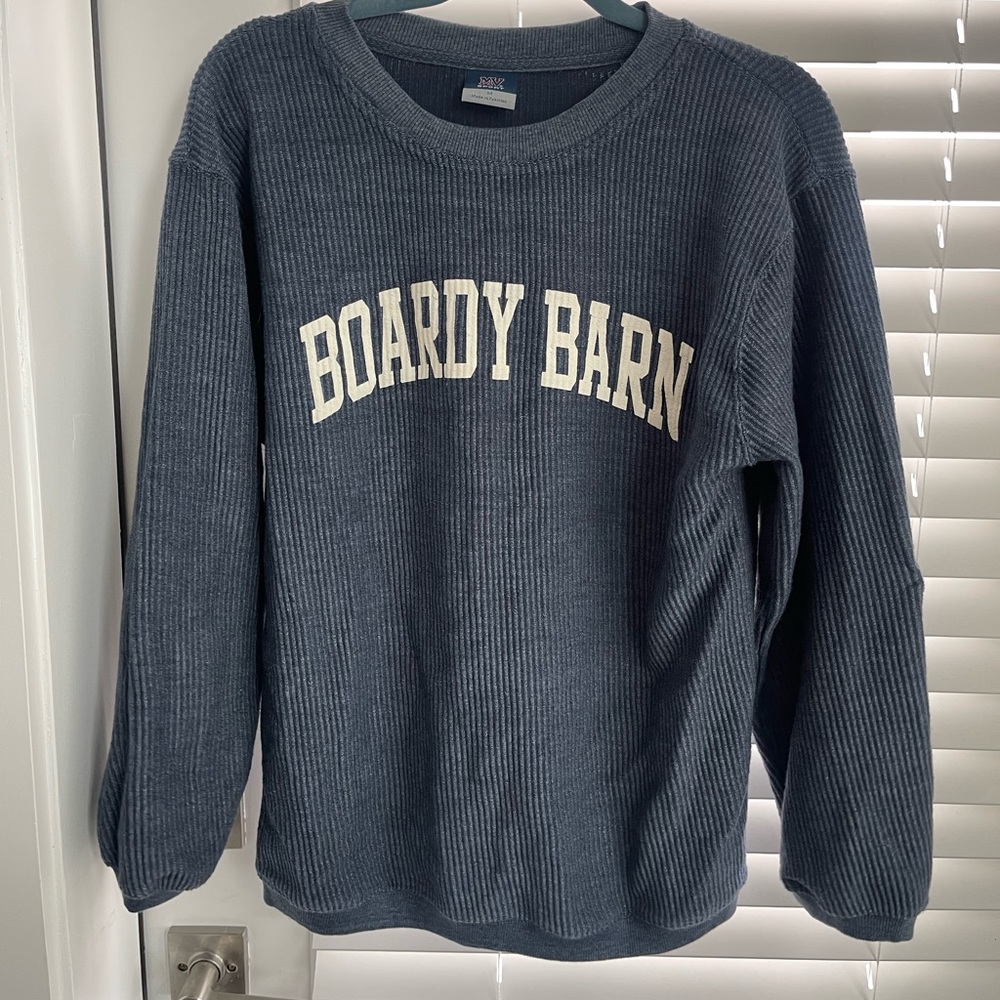 Navy Vintage Hamptons Boardy Barn Sweatshirt